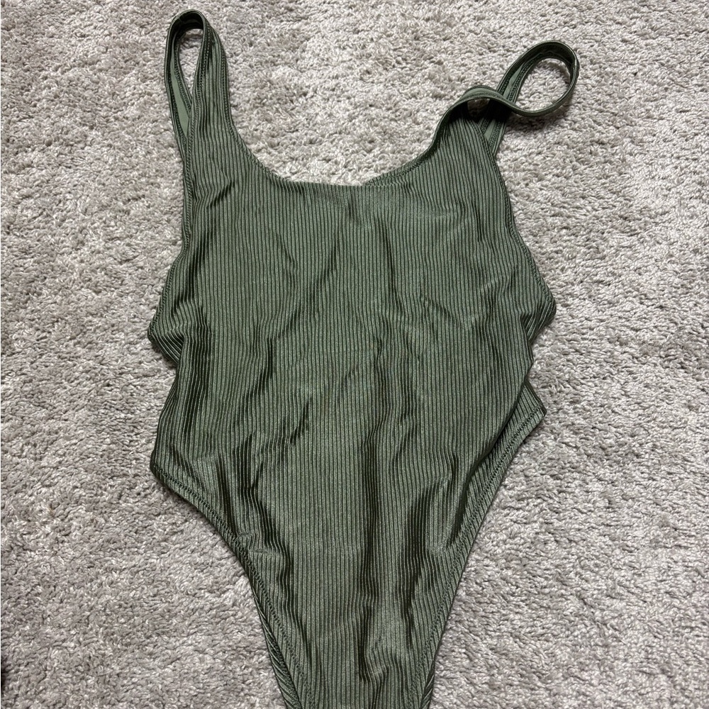 Women’s Aerie Green One Piece Swimsuit